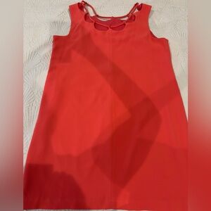 Trina Turk Scallop Neck Dress, XL